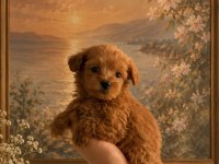 Minik Maltipoo Bebek Ailesini Bekliyor
