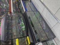 Plastik kapalı akvaryumlar