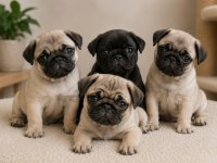 ÜST KALİTE SAĞLIK VE IRK GARANTİLİ PUG YAVRULAR