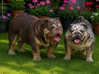 ÜST DÜZEY ŞECERELİ İNGİLİZ BULLDOG YAVRULAR