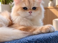 British Longhair Golden Yavrular