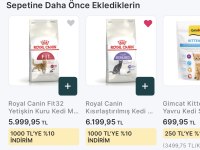 Kedimiz için açıklamayı okuyunuz