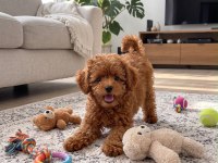 Safkan Toy Poodle Köpeği