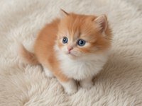British Longhair Organik Portakal Yavrular