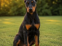 Estetikli 2 Aylık Fırtına Gibi Fırlama Dobermanlar
