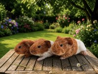 Safkan Sheltie Ginepig Bebekler