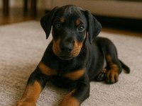 Doberman Kızıl ve Siyah Yavrularım