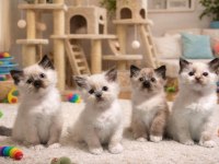 ŞECERELİ ŞAMPİYON ANNE BABANIN RAGDOLL BEBEKLERI