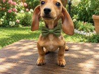 Light Chocolate Dachshund Miniğimiz
