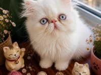 Safkan Exotic Shorthair Bebekler