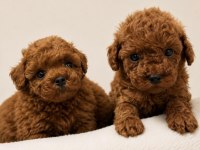 Toy Poodle Yavruları Yeni Ailelerini Bekliyor