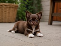 WC eğitimli saf kan chihuahua