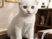 Evdeki Sevimli Scottish Fold Kuyruğum