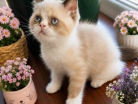 Safkan Exotic Shorthair Bebekler