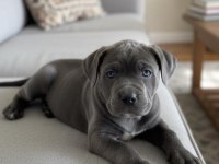 Blue cane corso yavrusu