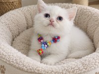 British Shorthair Beyaz Yavru