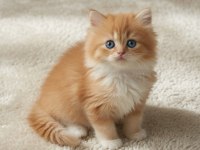 British Longhair Organik Portakal Yavrular