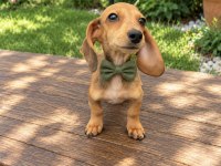 Light Chocolate Dachshund Miniğimiz