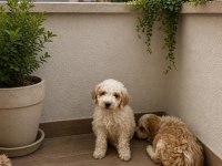 Toy Poodle Özel Bicolor Yavrular Yeni Yuvalarına Hazır
