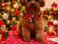 Toy poodle köpeği