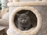 İki aylık Yavru kedi british shorthair