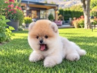 Teddy bear orange pomeranian boo ayı yavrusu