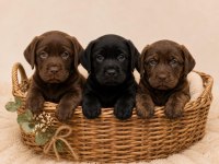 Aile Koruyucusu ve Bağımlısı Safkan Labrador Yavrular