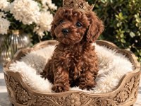 Koyu Kızıl (Red Brown) Kore Toy Poodle Yavrular Fırsat