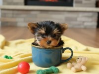 Şecereli Teacup Yorkshire Terrier Yavrularımız