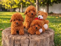 MÜTHİŞ RAKAMLARA GERÇEK TOY POODLE YAVRULAR