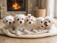 Core teacup Maltese bebekler