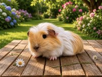 Safkan Coronet Guinea Pig