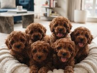 Toy poodle köpekler