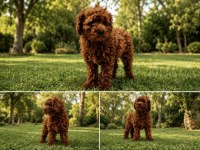 Erkek poodle kardeşler