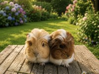 Safkan Coronet Guinea Pig Bebekler