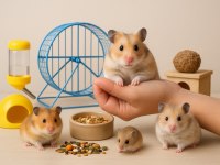 BABY FISH AQUARİUM- SAĞLIKLI HAMSTER VE YAVRULARI