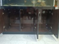 Mobilyalı akvaryum komple satılık piranalı