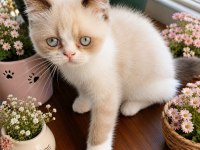 Safkan Exotic Shorthair Bebekler