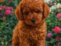 45 günlük poodle kuru mama yiyorlar