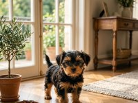 Baby face çok sevecen morkie yavrular