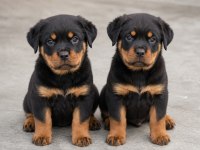 Safkan rottweiler yavruları