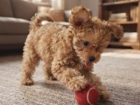 Safkan Toy Poodle Köpeğimiz