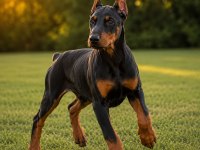 Estetikli 2 Aylık Fırtına Gibi Doberman Yavrular