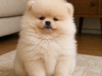 Dişi ve erkek pomeranian boo