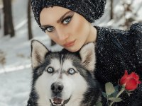 NADİR BULUNAN SÜT BEYAZ HUSKY YAVRULARİ