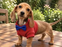 Mini Boy Safkan Dachshund Sosis Yavrumuz