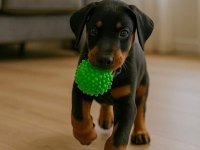 2 Aylık Asker Doberman Yavrularım