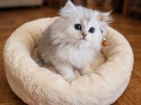 Silver british longhair erkek