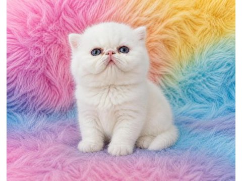 Red point exotic shorthair show kalite