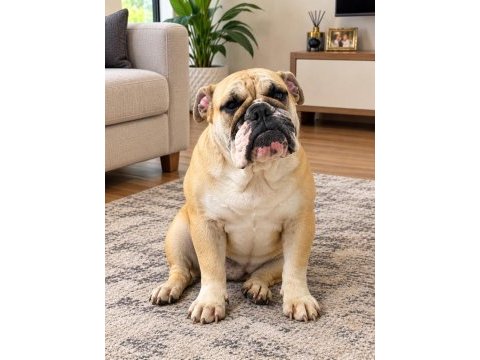 Görünüşüyle hayran bırakan ingiliz bulldog